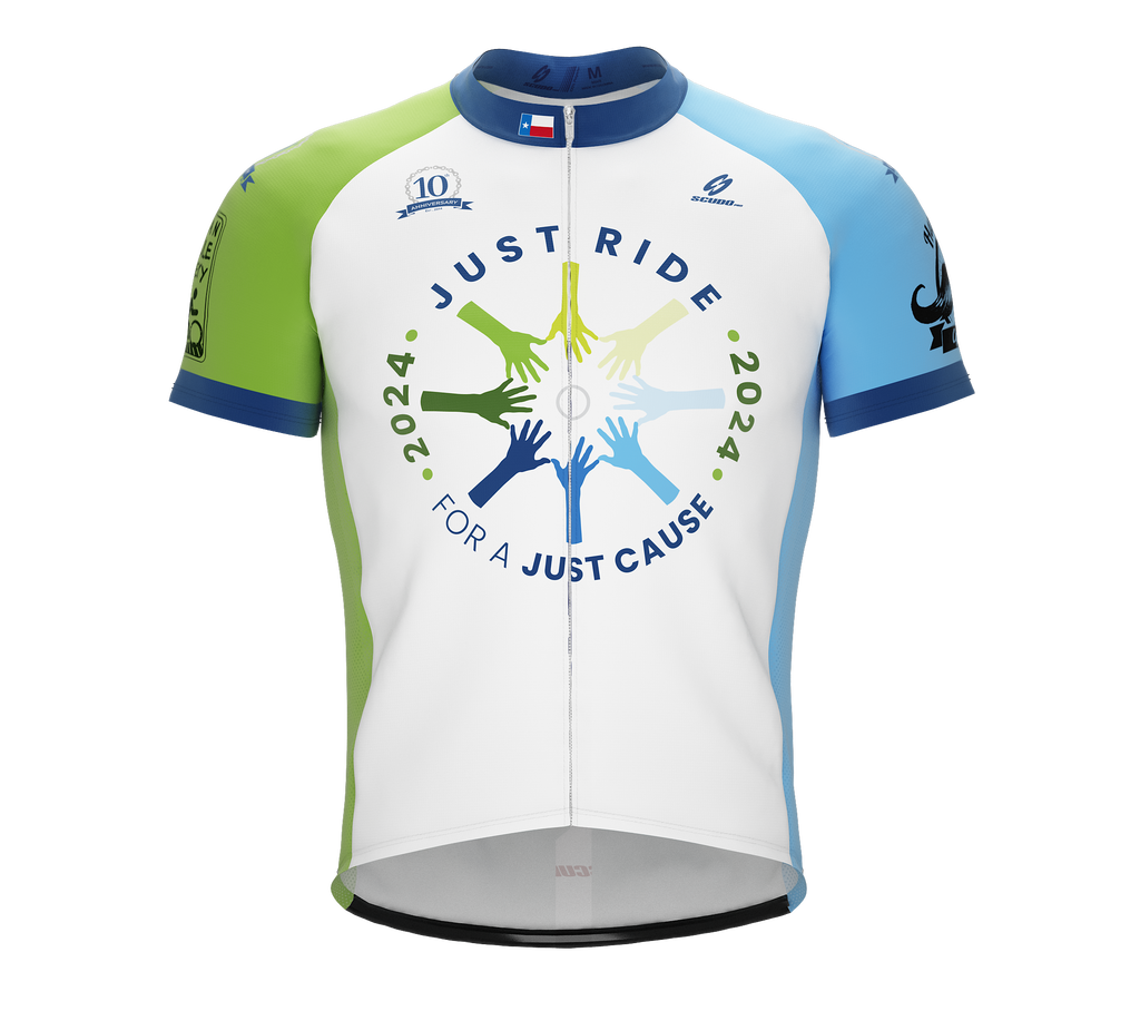 Just Ride for a Just Cause 2024  | Short Sleeve Cycling Jersey | Men and Women