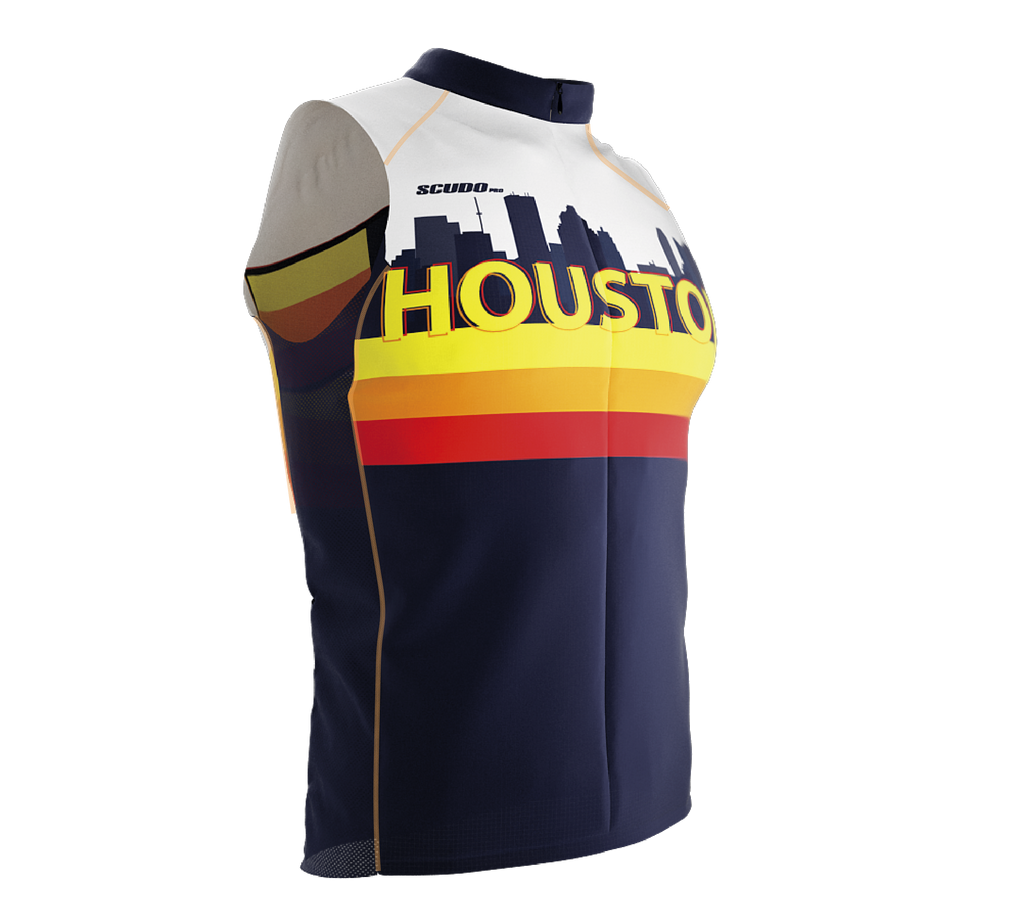 Houston | Sleeveless Cycling PRO Jersey | Men and Women