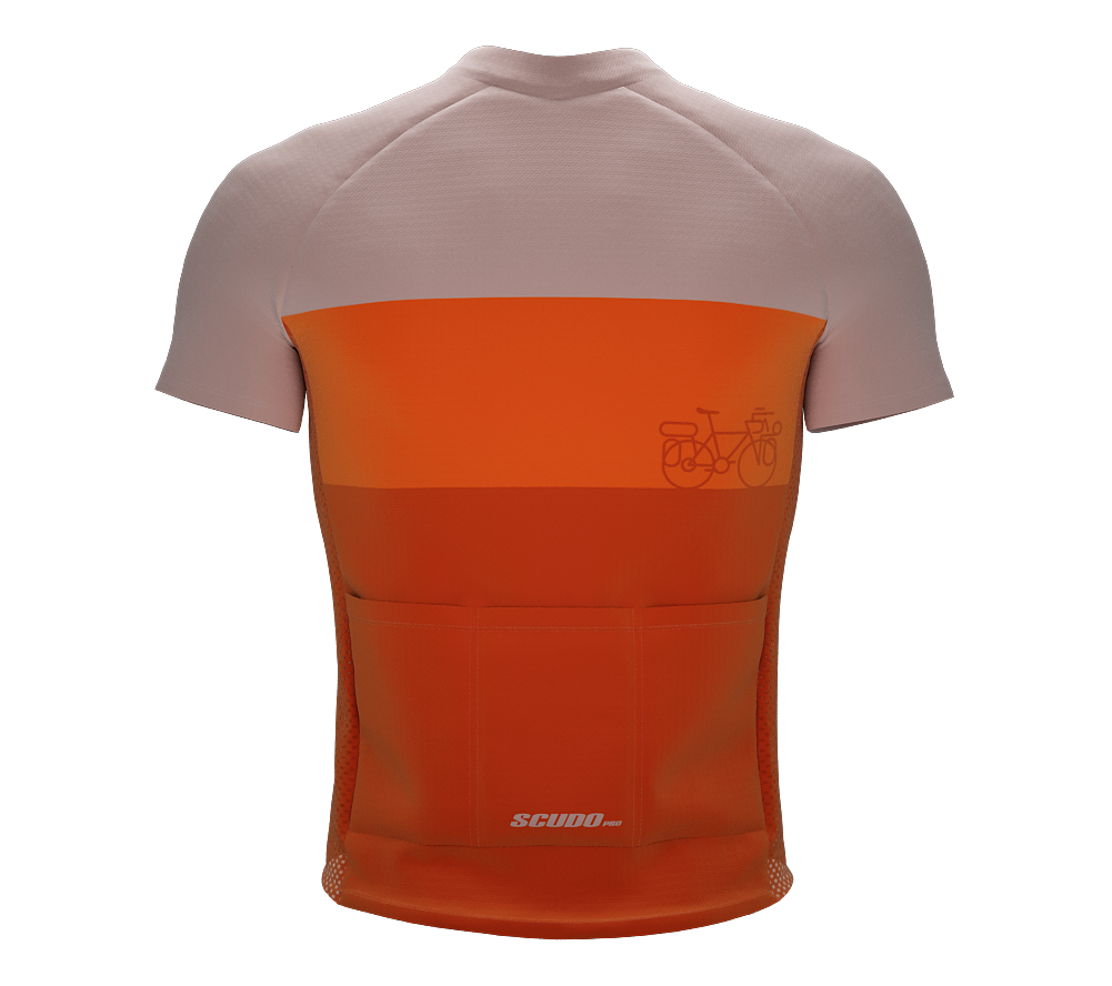 Houston Men's Club-Cut Cycling Jersey 3X-Large / Regular / Orange