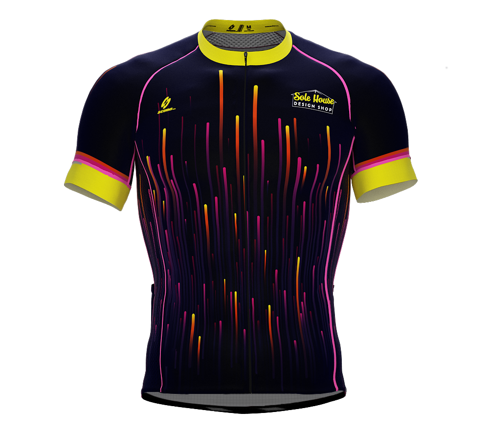 SoleHouse Design Shop | Zooming | Pro Fit Short Sleeve Cycling Jersey | Men and Women