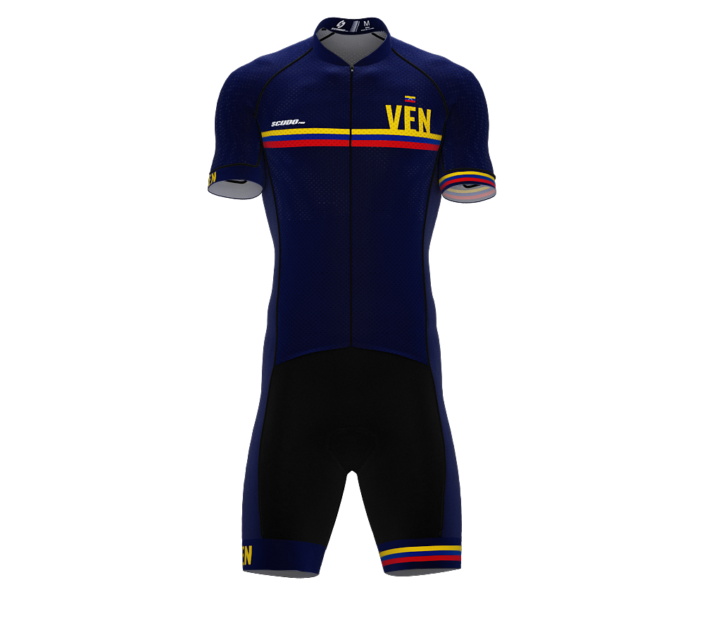 Venezuela Blue Code Cycling Speedsuit for Men