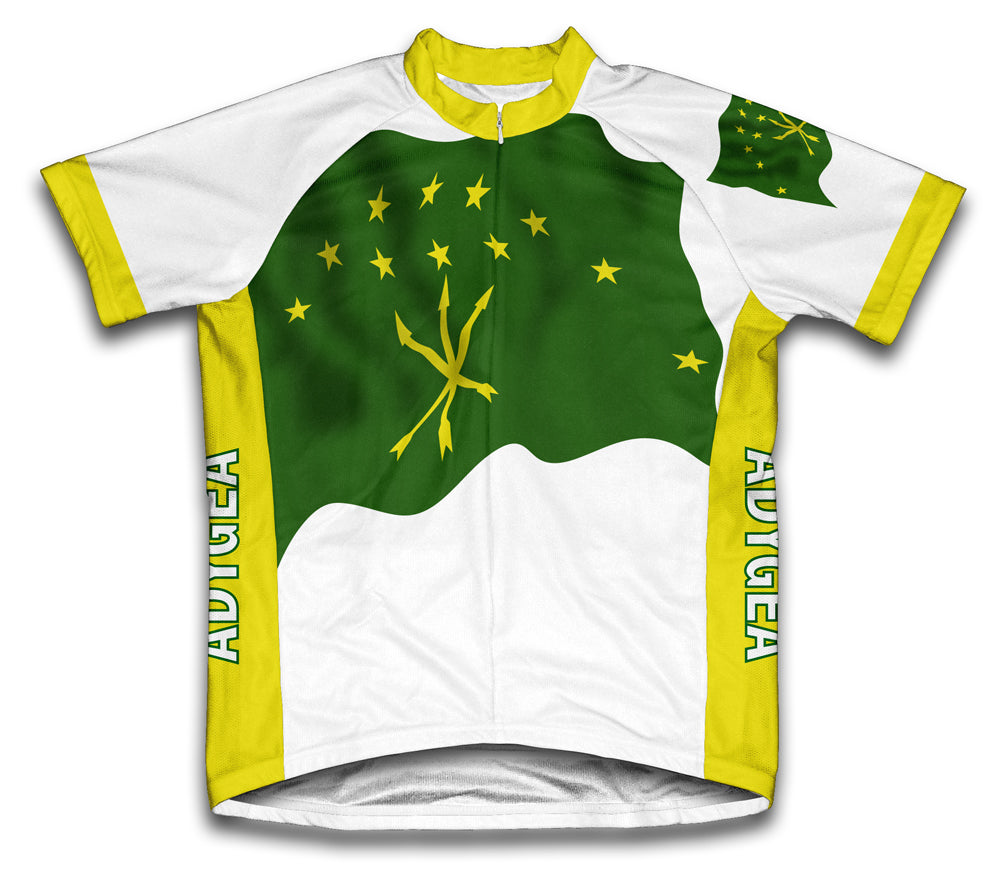 Adygea Flag Cycling Jersey for Men and Women