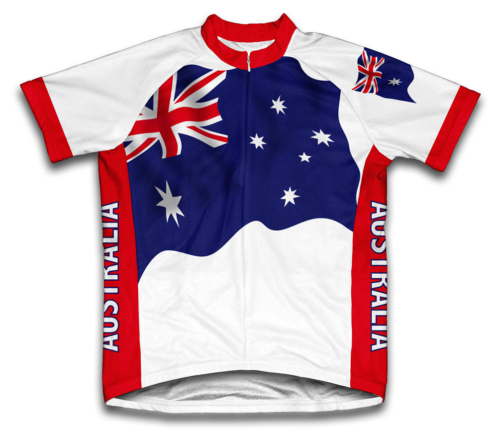 Australia Flag Cycling Jersey for Men and Women