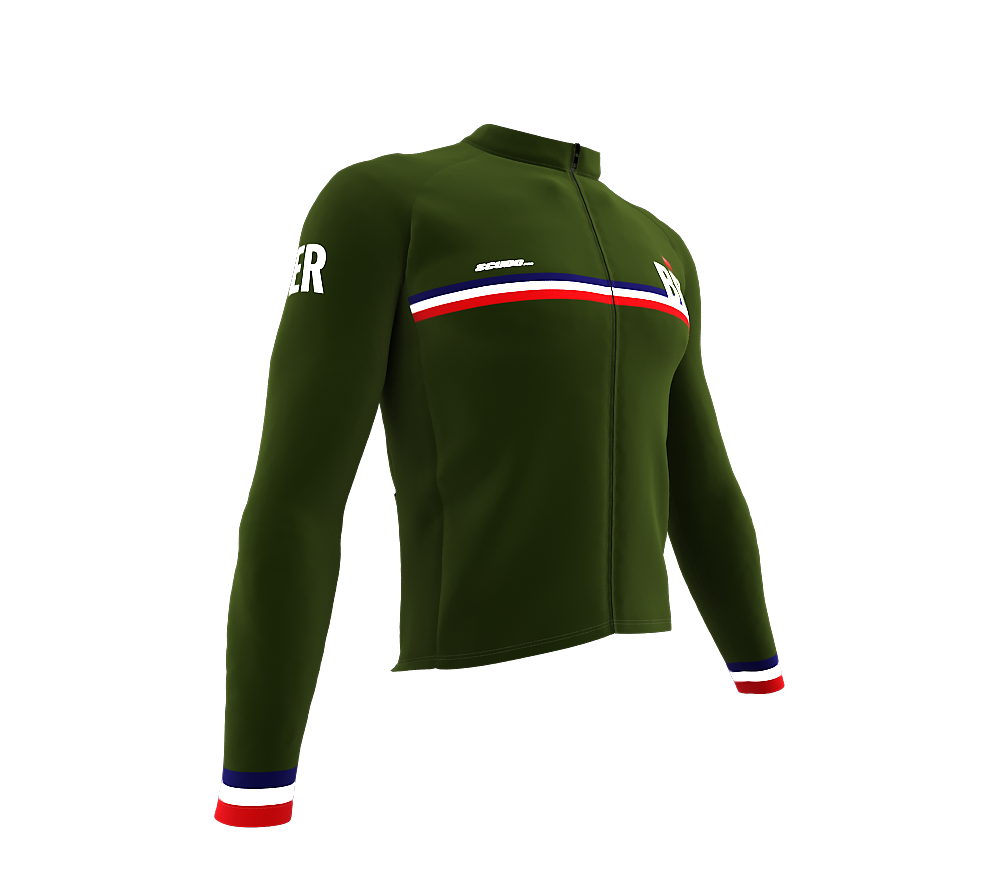 ScudoPro Pro Thermal Long Sleeve Cycling Jersey Country CODE