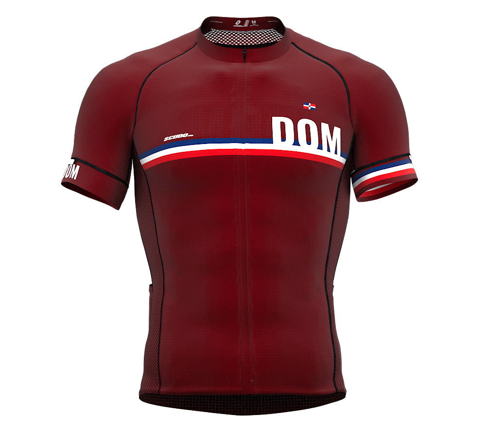 Dominican Republic Vine CODE Short Sleeve Cycling PRO Jersey for Men and WomenDominican Republic Vine CODE Short Sleeve Cycling PRO Jersey for Men and Women