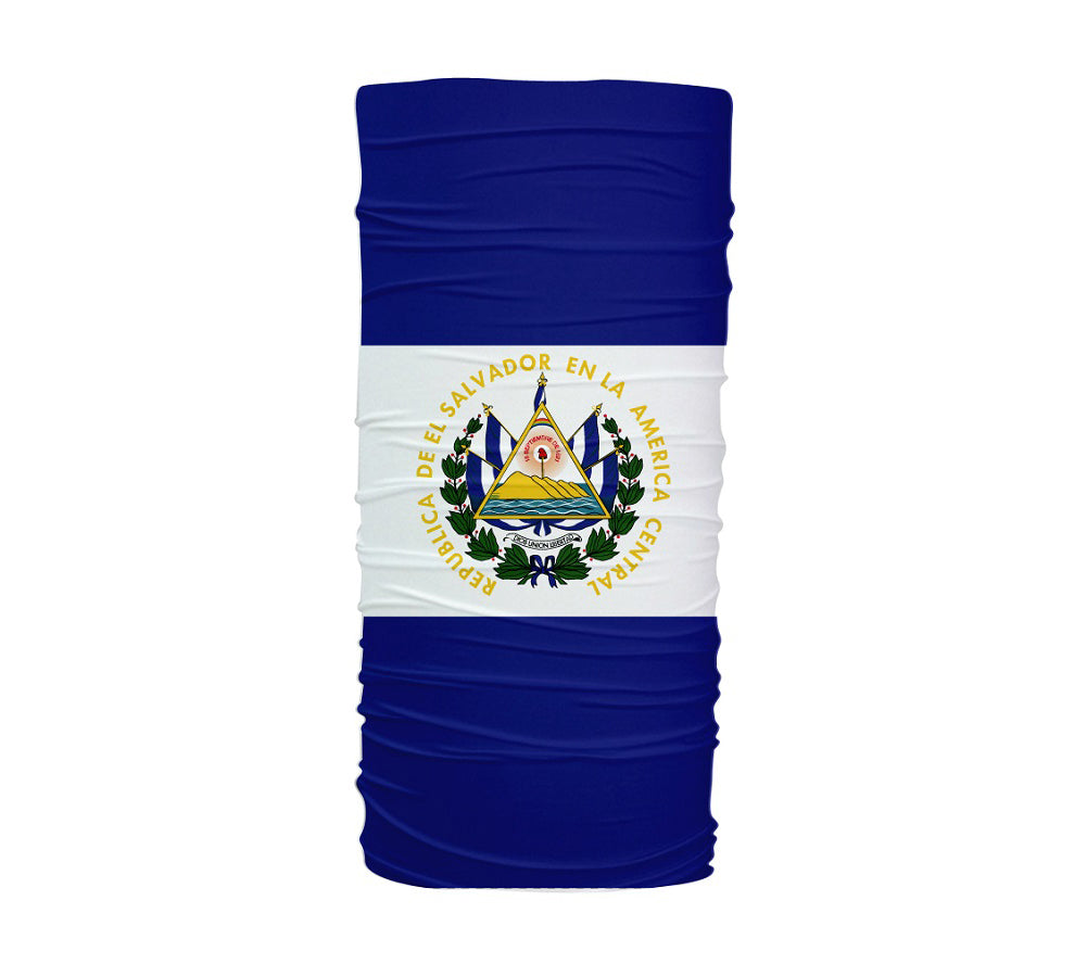 El Salvador Flag Multifunctional UV Protection Headband