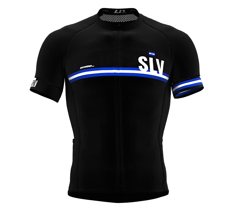 El Salvador Black CODE Short Sleeve Cycling PRO Jersey for Men and WomenEl Salvador Black CODE Short Sleeve Cycling PRO Jersey for Men and Women
