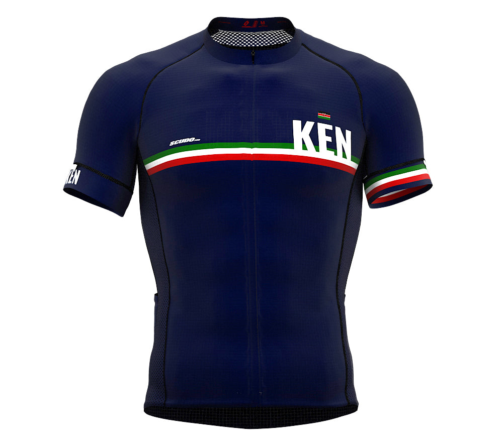Kenya Blue CODE Short Sleeve Cycling PRO Jersey for Men and WomenKenya Blue CODE Short Sleeve Cycling PRO Jersey for Men and Women