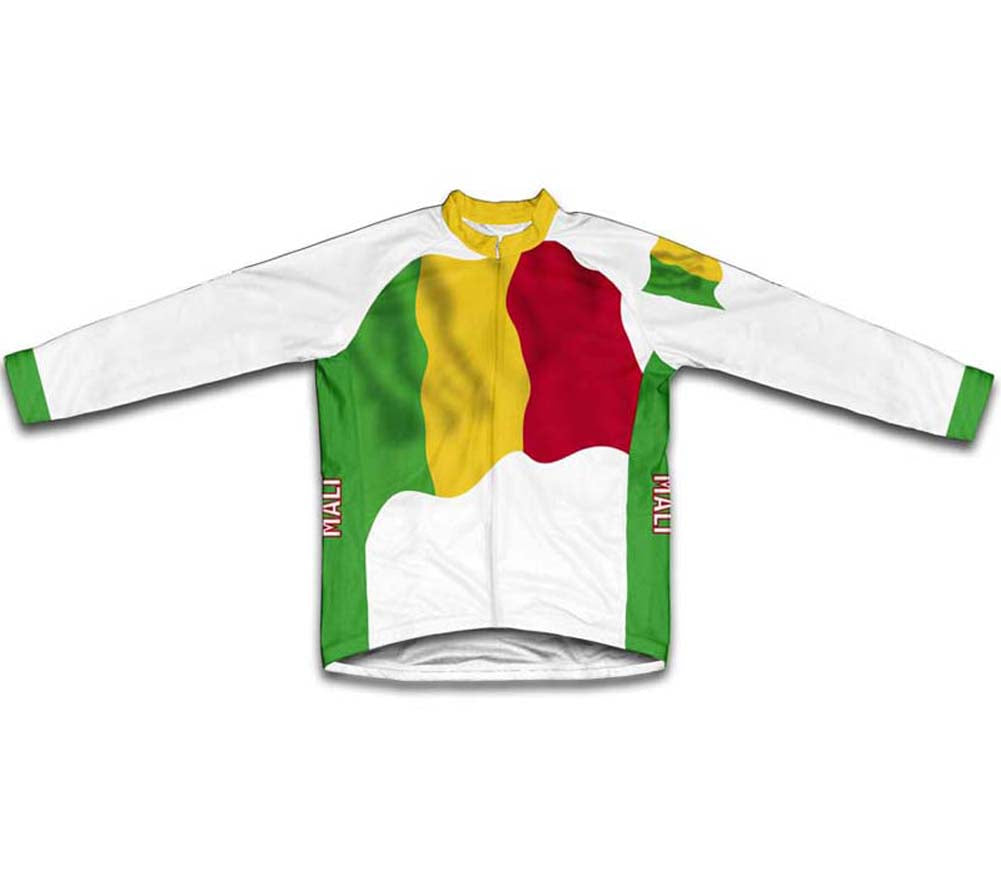 Mali Flag Winter Thermal Cycling Jersey