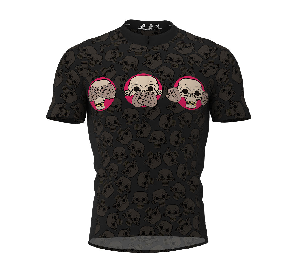 Monkey Head Cycling Jersey Short Sleeve for Men and Women