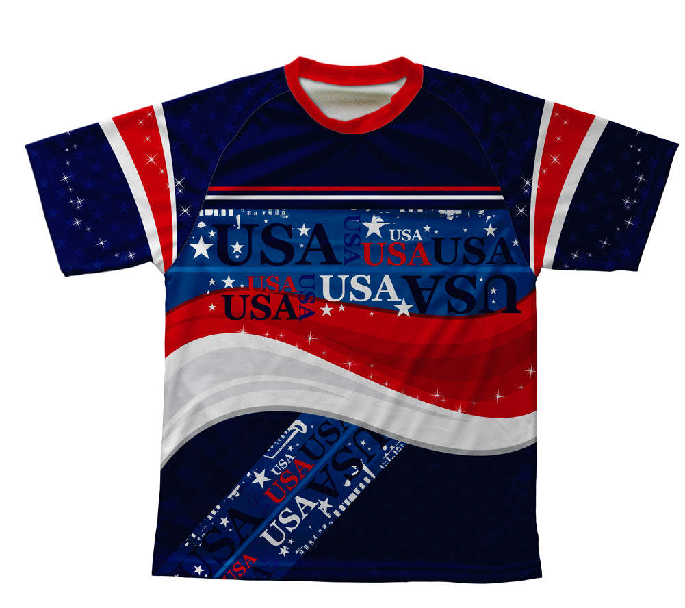 Usa Technical T-Shirt for Men and Women