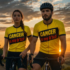 F* Cancer | My B* | Short Sleeve Cycling Peloton Fit Jersey