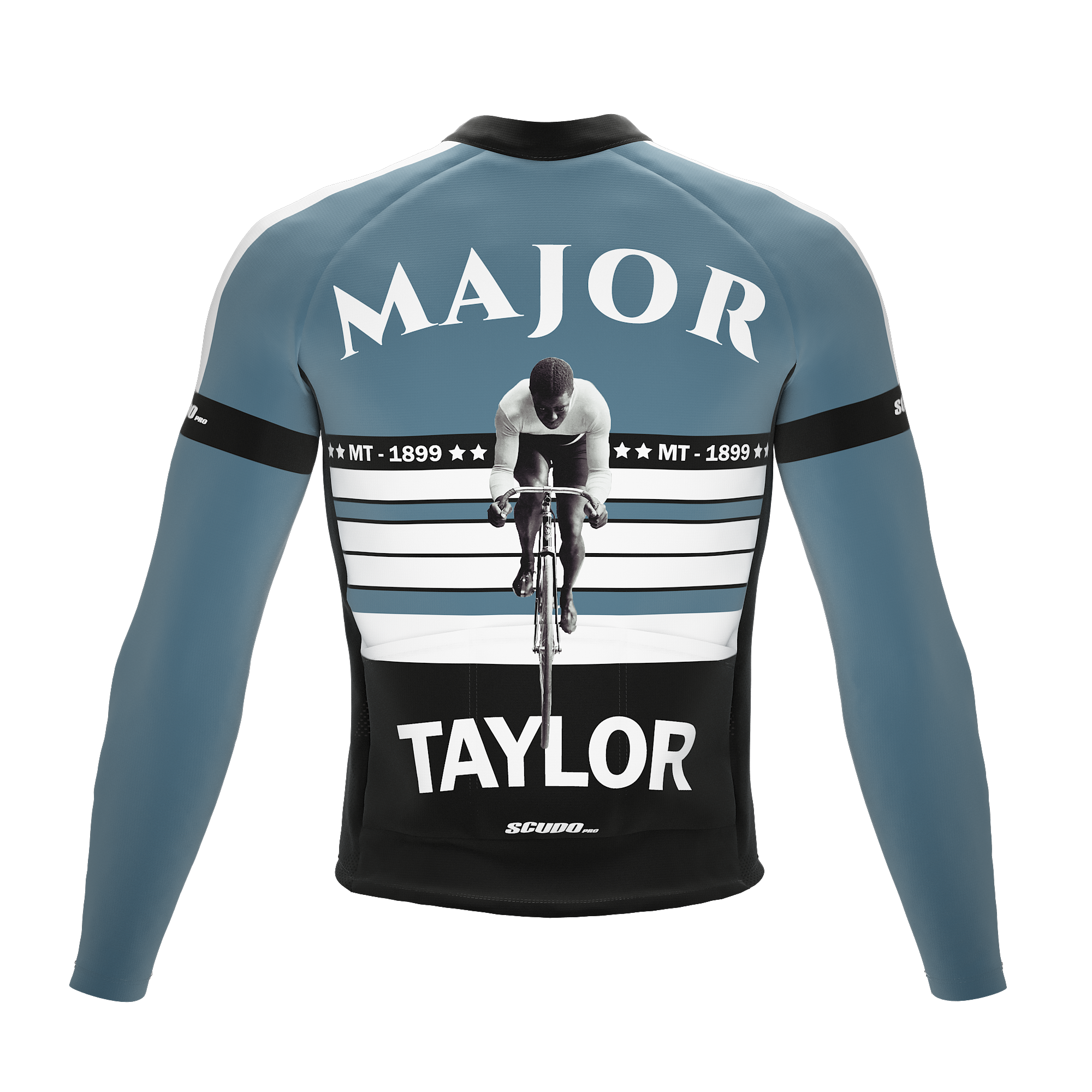 Major Taylor | MT RIDE | Short Sleeve Cycling PRO THERMAL Jersey