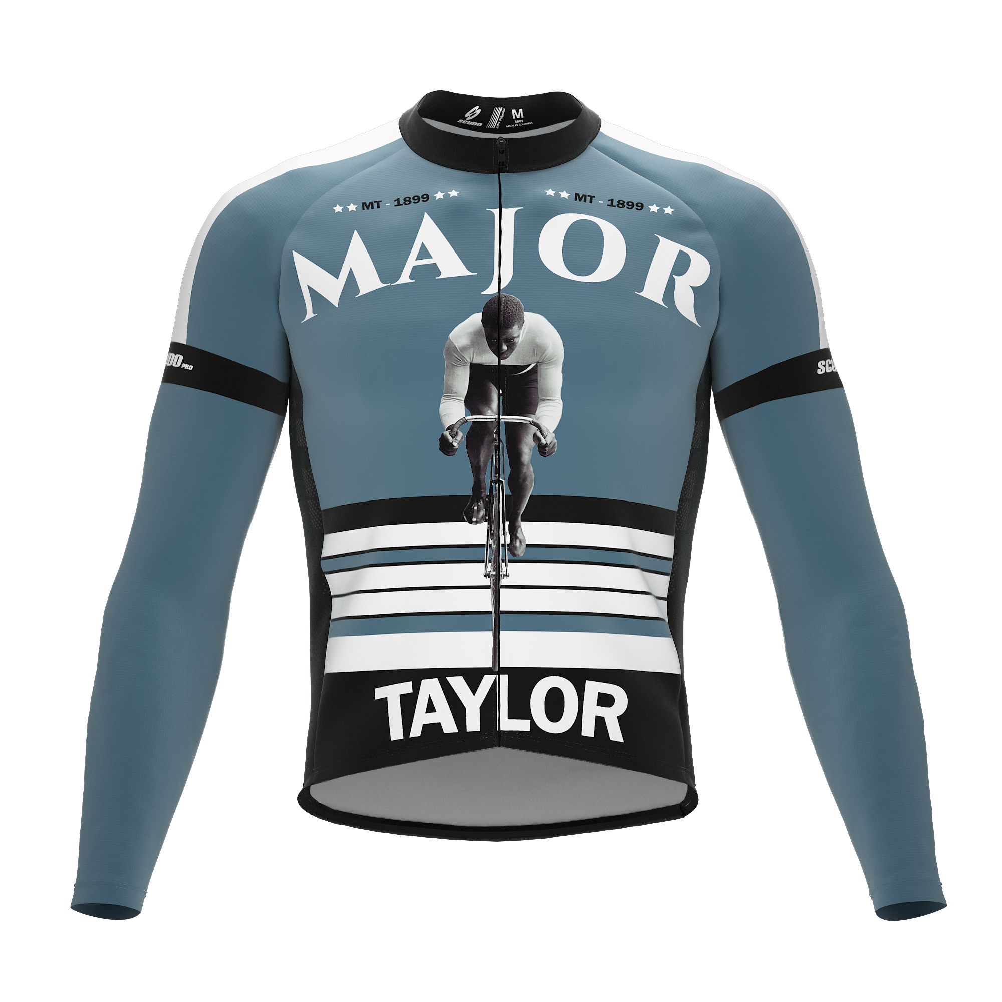 Major Taylor | MT RIDE | Short Sleeve Cycling PRO THERMAL Jersey