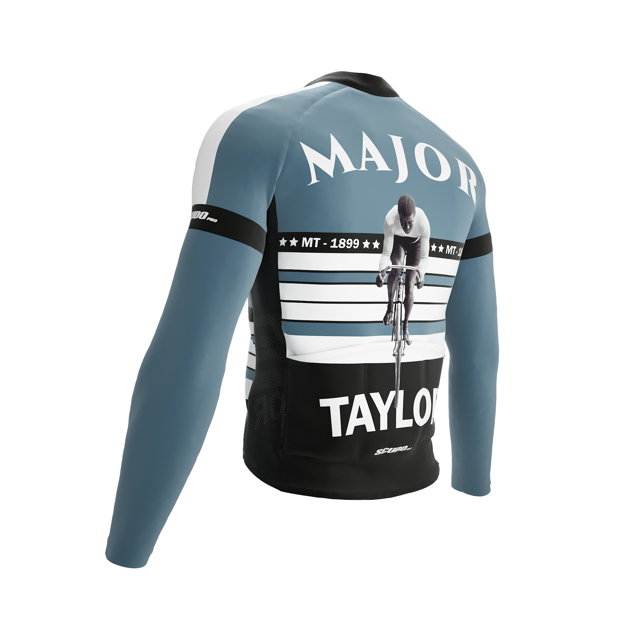 Major Taylor | MT RIDE | Short Sleeve Cycling PRO THERMAL Jersey
