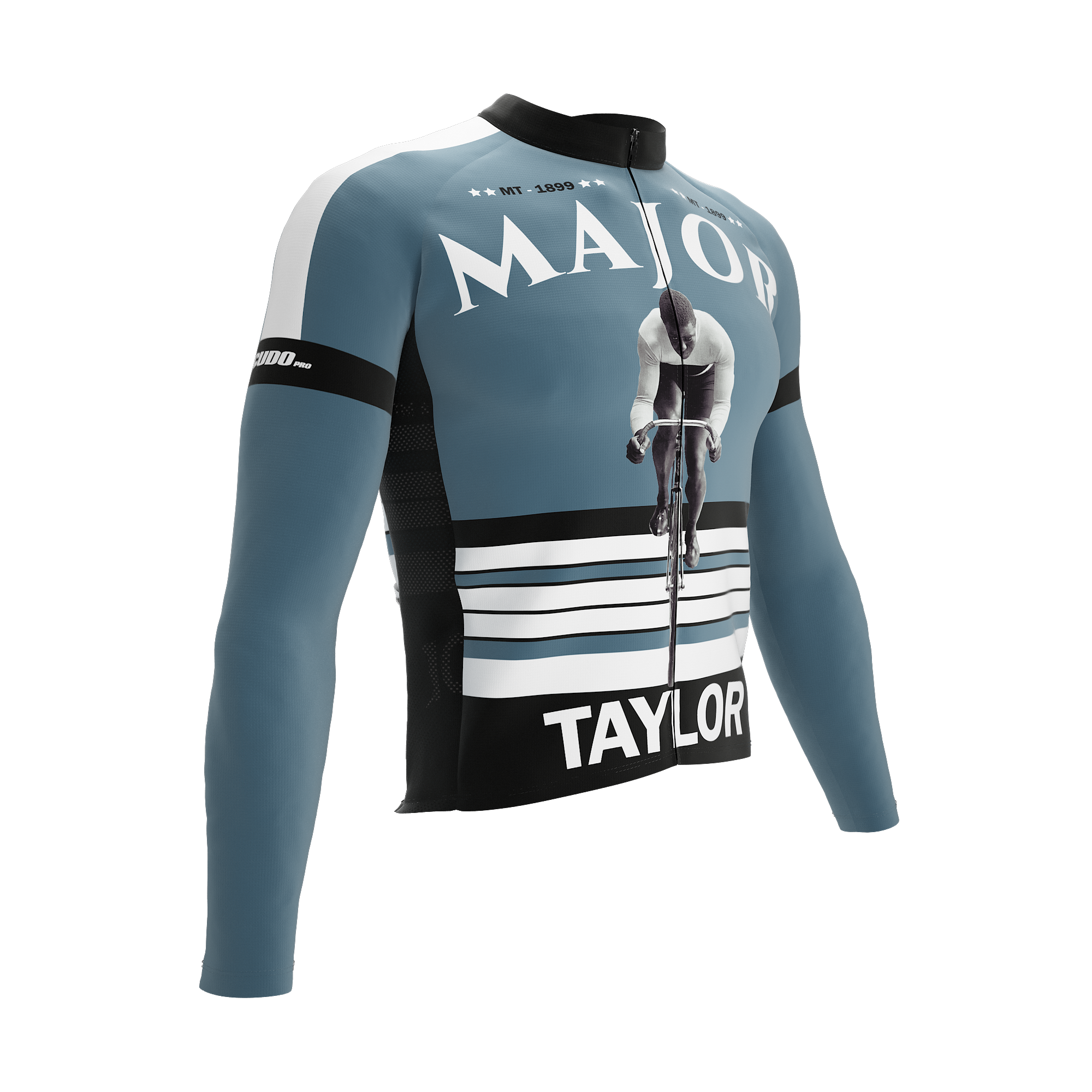 Major Taylor | MT RIDE | Short Sleeve Cycling PRO THERMAL Jersey