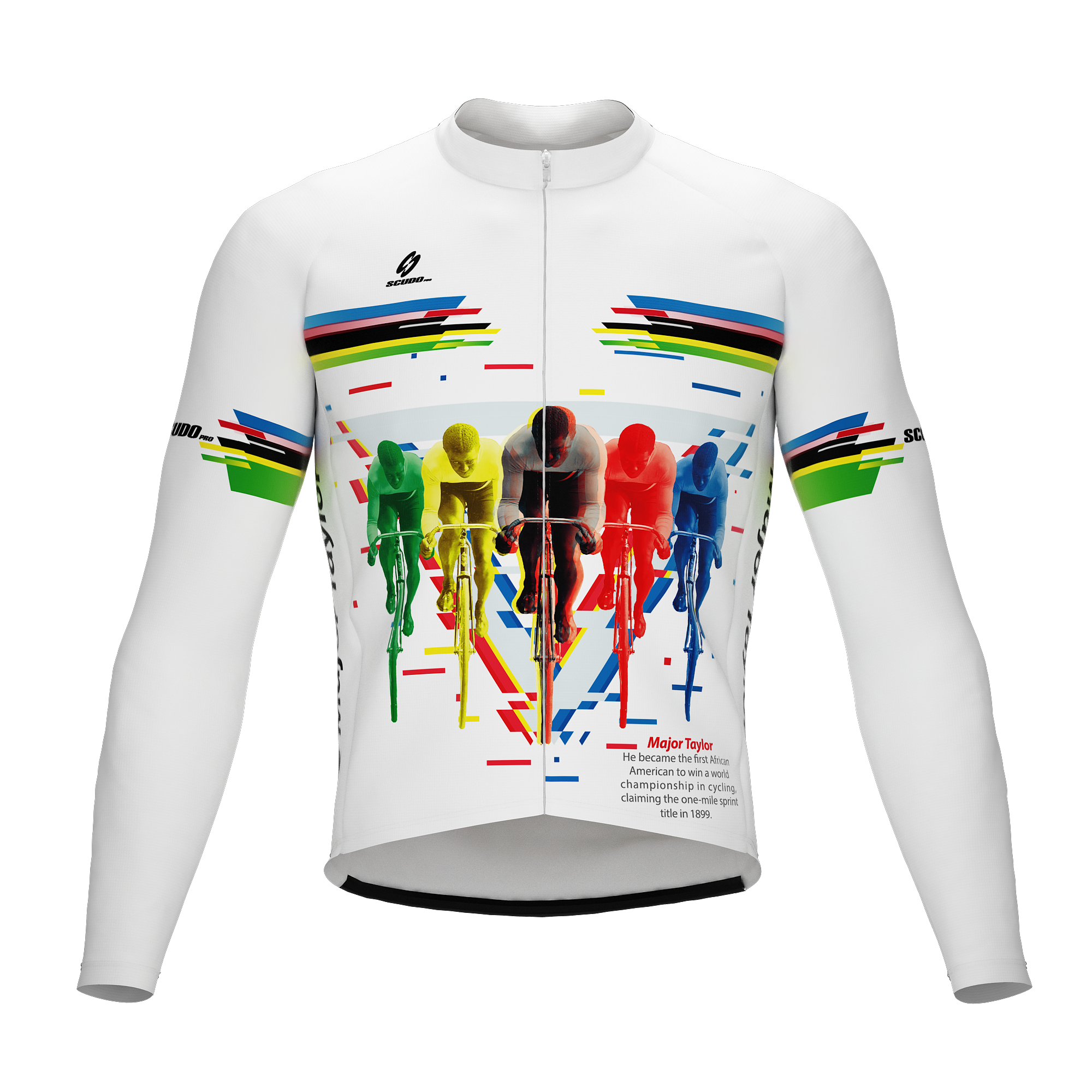 Major Taylor | World Champion | Short Sleeve Cycling PRO THERMAL Jersey