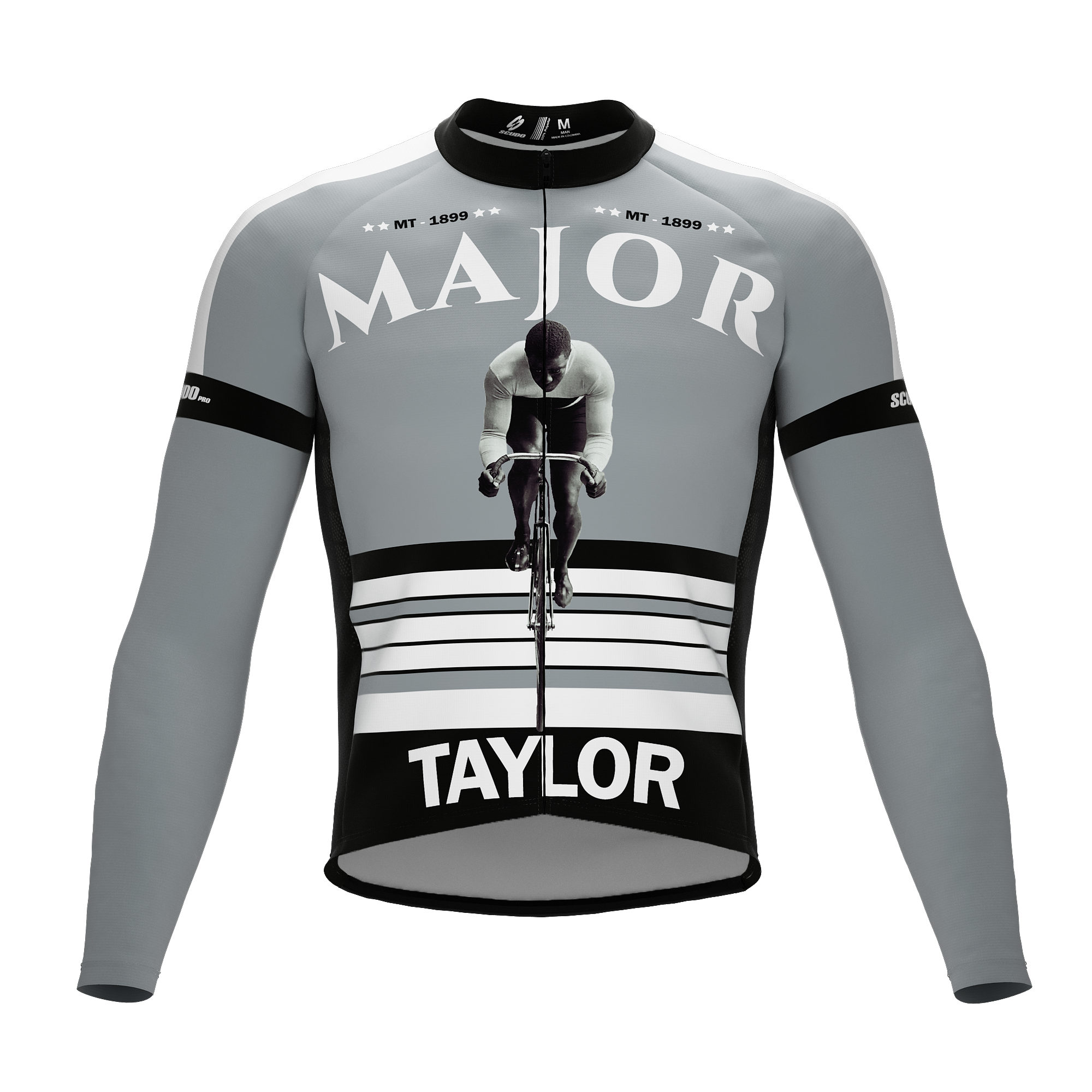 Major Taylor | MT RIDE | Short Sleeve Cycling PRO THERMAL Jersey