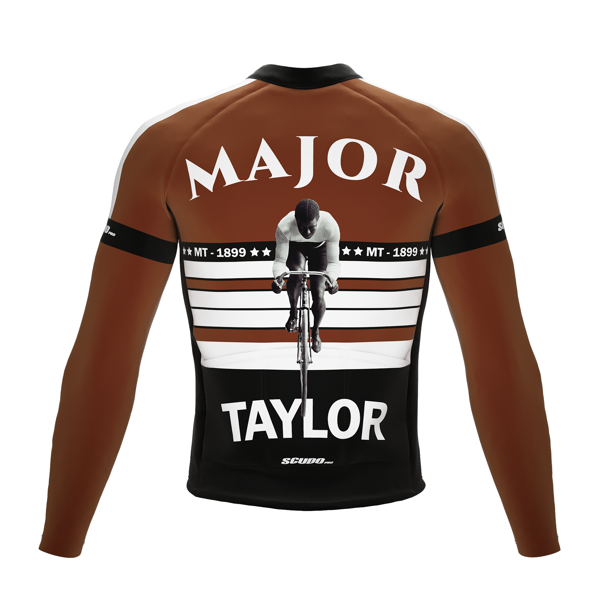 Major Taylor | MT RIDE | Short Sleeve Cycling PRO THERMAL Jersey