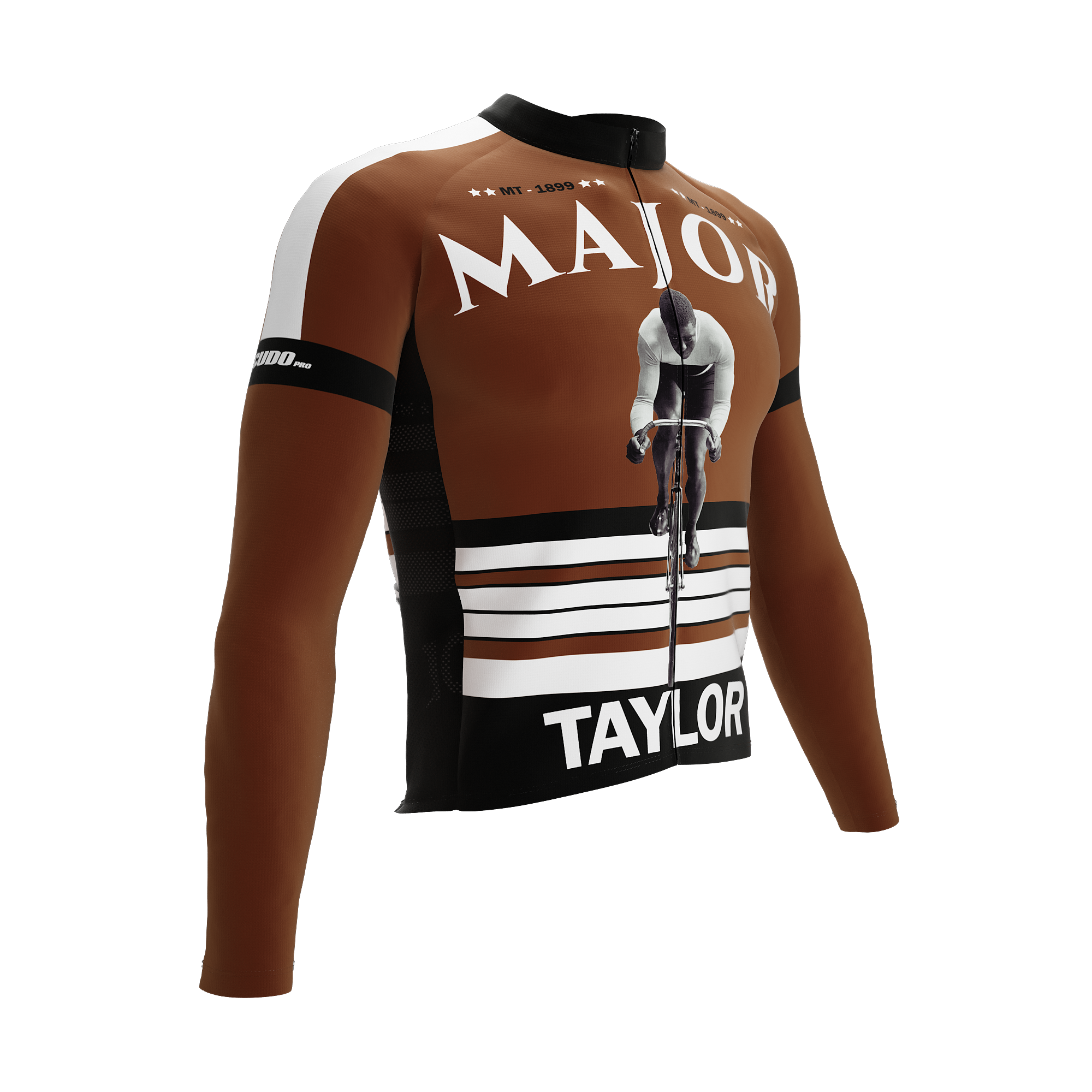 Major Taylor | MT RIDE | Short Sleeve Cycling PRO THERMAL Jersey