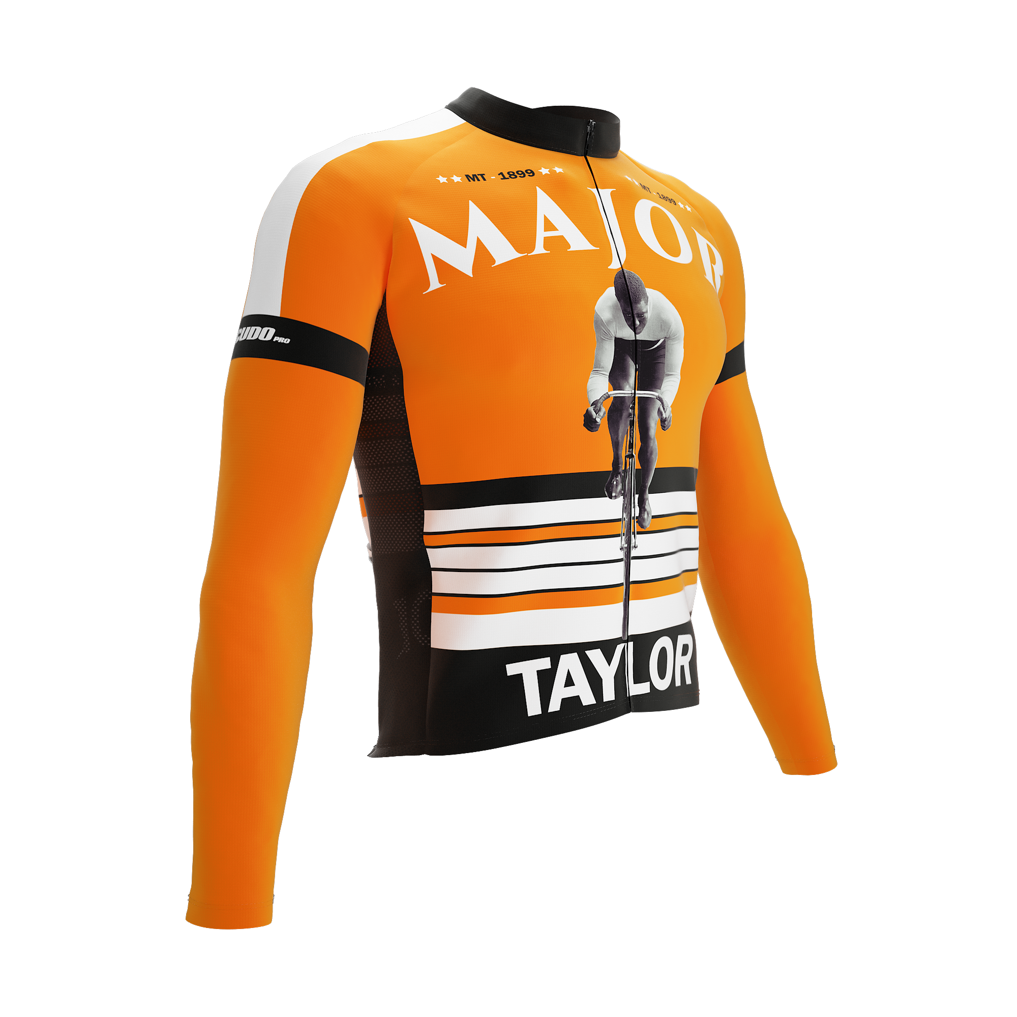 Major Taylor | MT RIDE | Short Sleeve Cycling PRO THERMAL Jersey