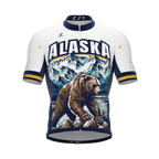 Alaska US State | Short Sleeve Cycling PRO Jersey | Men and Women