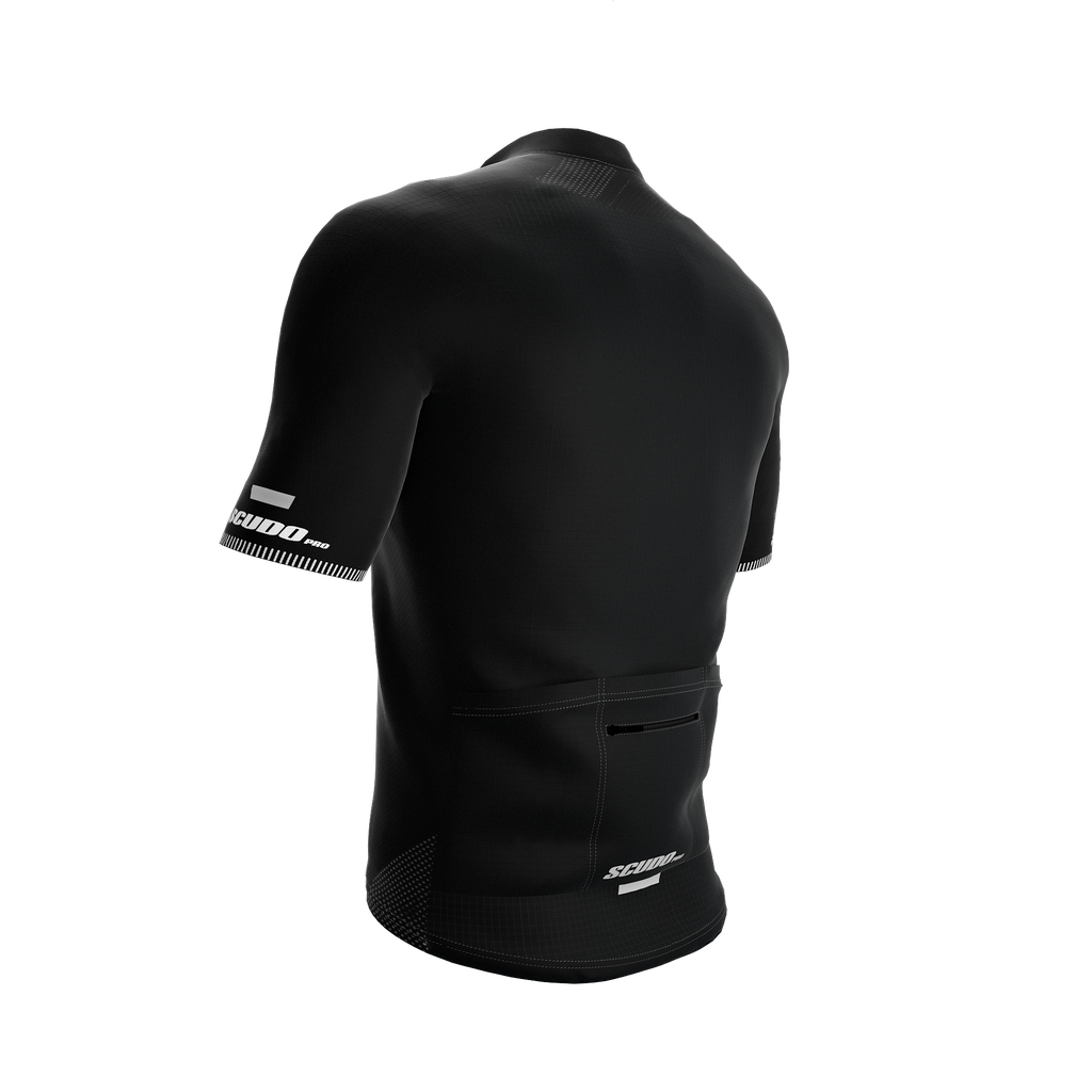 Black | Reflective Black | Short Sleeve Cycling PRO Jersey
