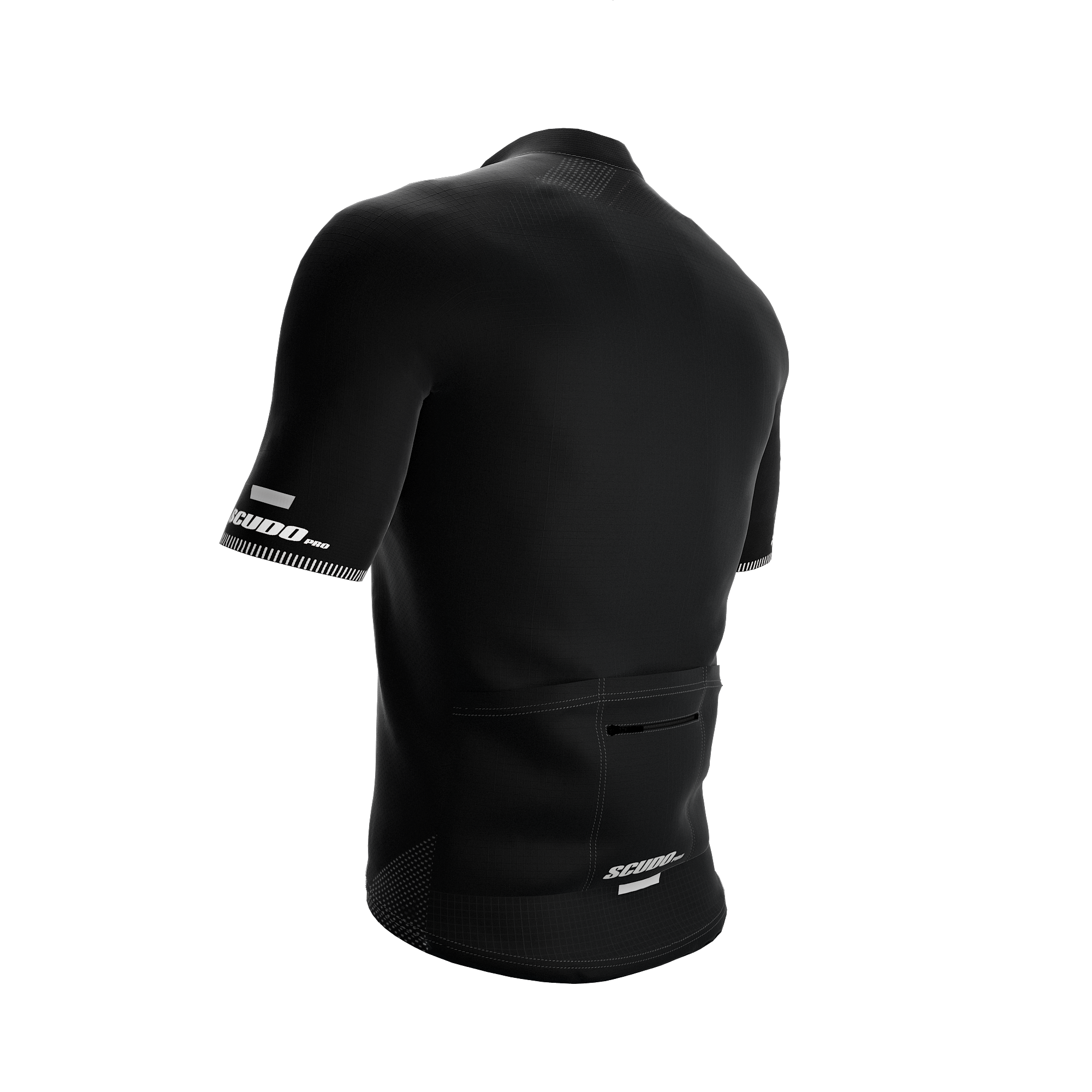 Black | Reflective Black | Short Sleeve Cycling PRO Jersey