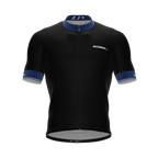 Black | Reflective Blue | Short Sleeve Cycling PRO Jersey