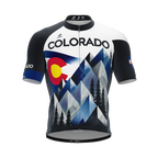 Colorado US State | Short Sleeve Cycling PRO Jersey | V2 | Men and Women