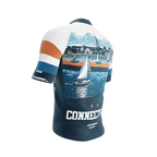 Connecticut US State | Short Sleeve Cycling PRO Jersey | Men and Women