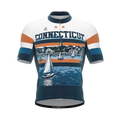 Connecticut US State | Short Sleeve Cycling PRO Jersey | Men and Women