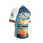 Delaware US State | Short Sleeve Cycling PRO Jersey | Men and Women