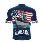 Alabama  US State | Short Sleeve Cycling PRO Jersey | Men and Women