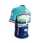 Wyoming US State | Short Sleeve Cycling PRO Jersey