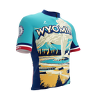 Wyoming US State | Short Sleeve Cycling PRO Jersey