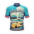 Wyoming US State | Short Sleeve Cycling PRO Jersey