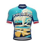 Wyoming US State | Short Sleeve Cycling PRO Jersey