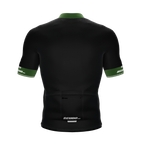 Black | Reflective Green | Short Sleeve Cycling PRO Jersey