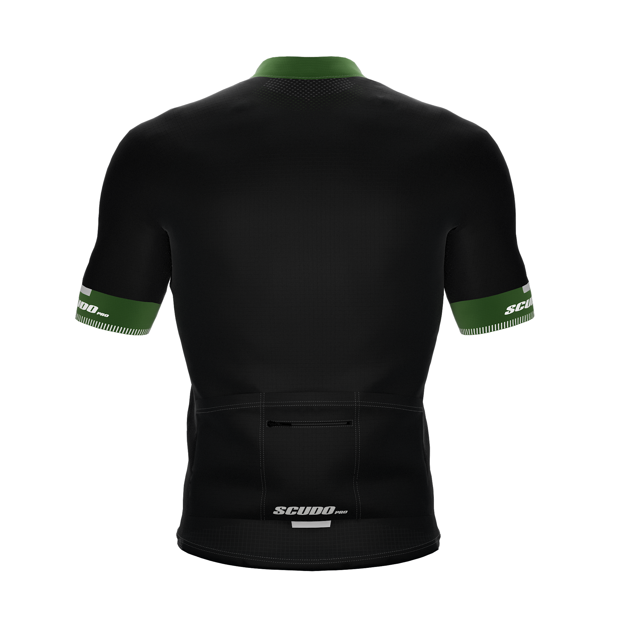 Black | Reflective Green | Short Sleeve Cycling PRO Jersey