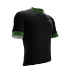 Black | Reflective Green | Short Sleeve Cycling PRO Jersey