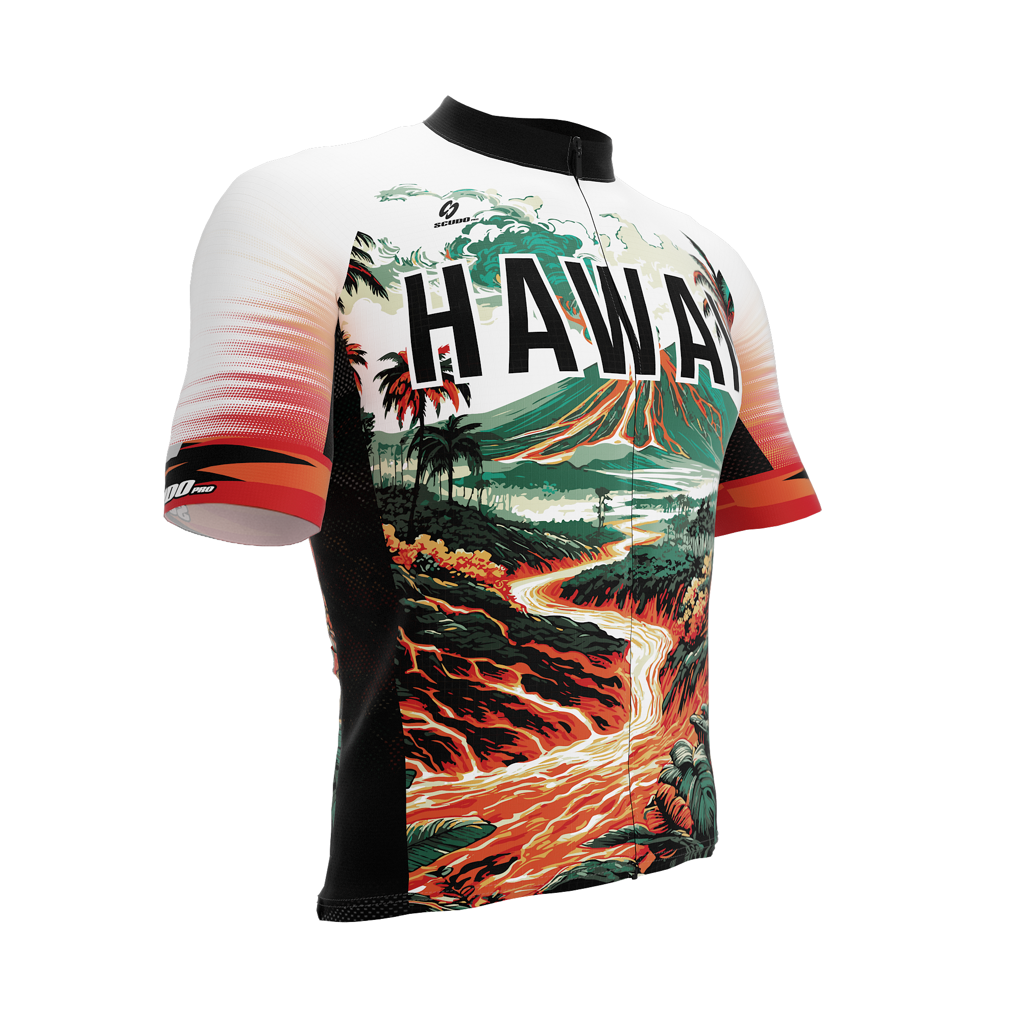 Hawaii US State | Short Sleeve Cycling PRO Jersey | Men and Women