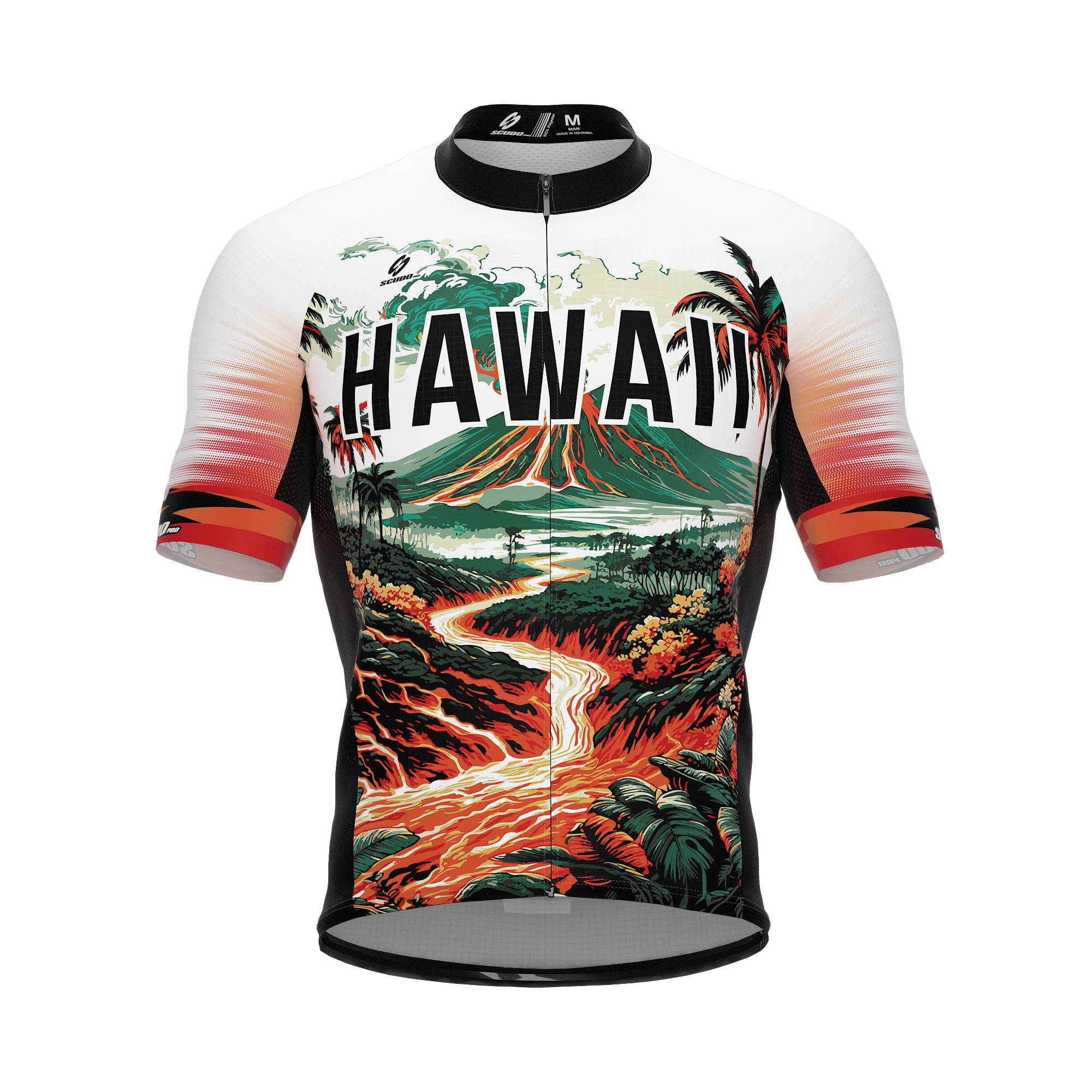 Hawaii US State | Short Sleeve Cycling PRO Jersey | Men and Women