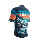 Idaho US State | Short Sleeve Cycling PRO Jersey | Men and Women