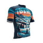 Idaho US State | Short Sleeve Cycling PRO Jersey | Men and Women