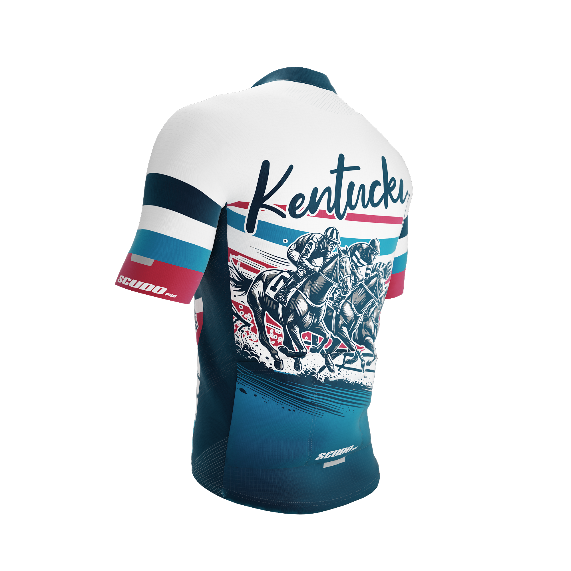 Kentucky US State | Short Sleeve Cycling PRO Jersey | Men and Women