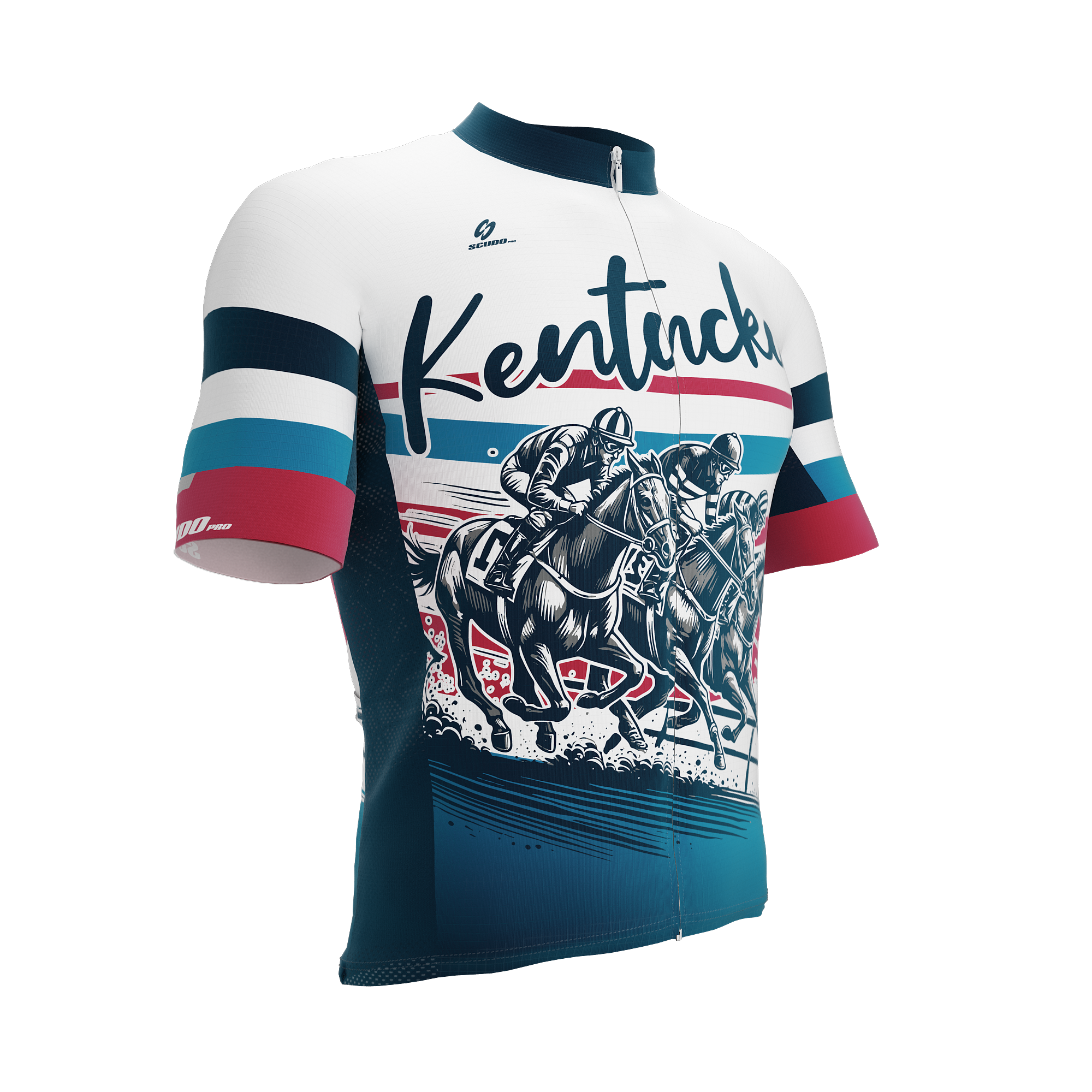 Kentucky US State | Short Sleeve Cycling PRO Jersey | Men and Women