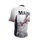 Maine US State | Short Sleeve Cycling PRO Jersey | Men and Women