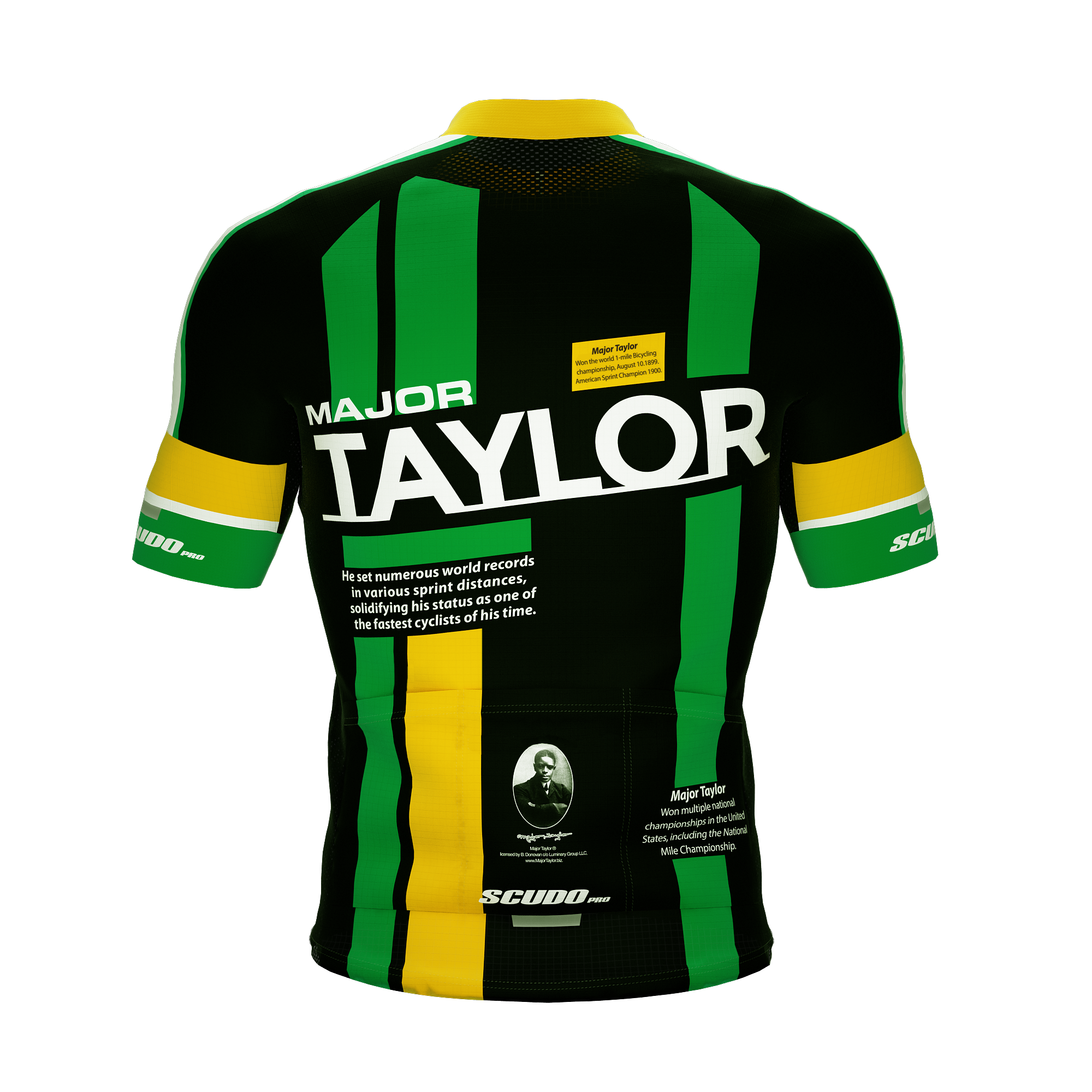 Major Taylor | Zion | Short Sleeve Cycling PRO Jersey