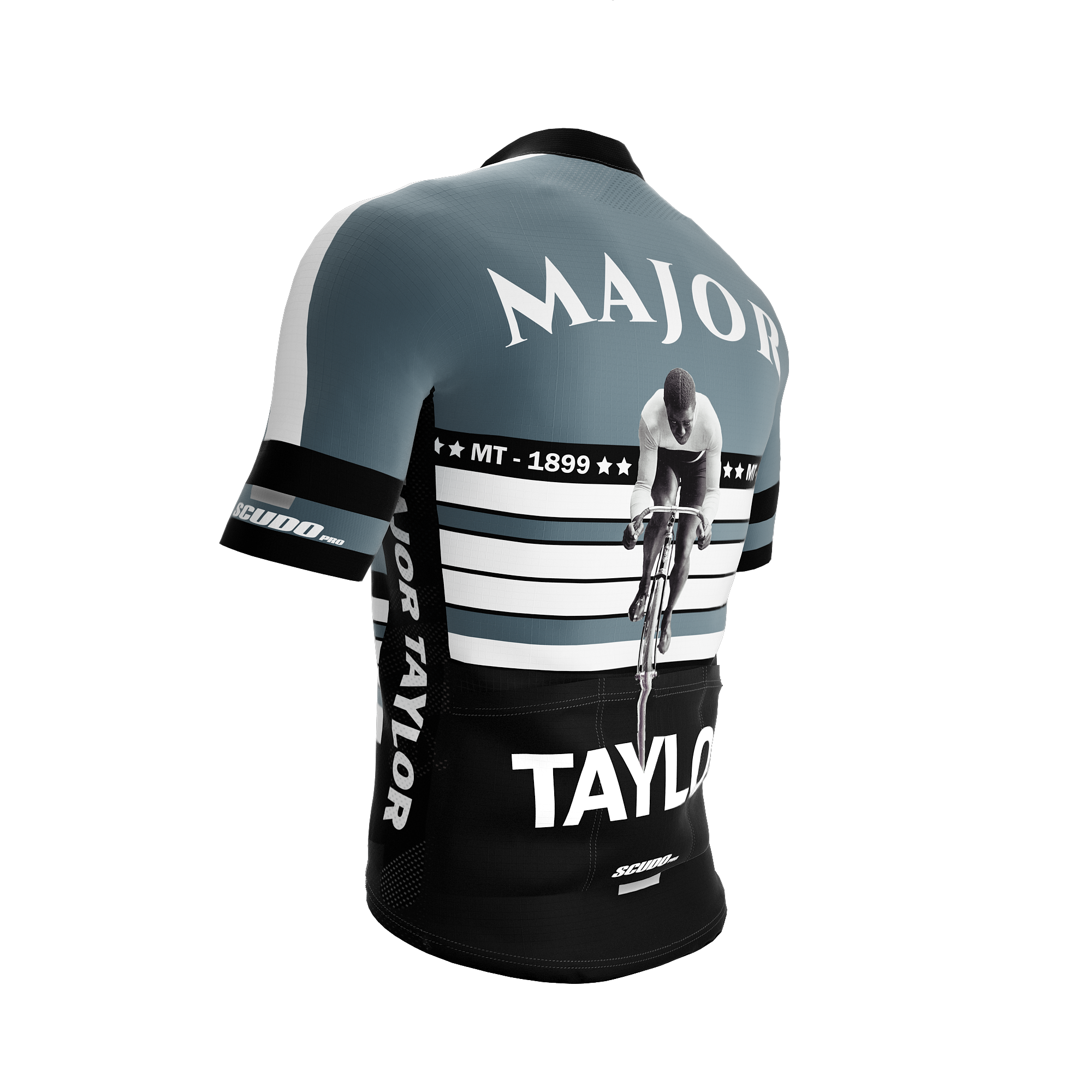 Major Taylor | MT Ride | Short Sleeve Cycling PRO Jersey